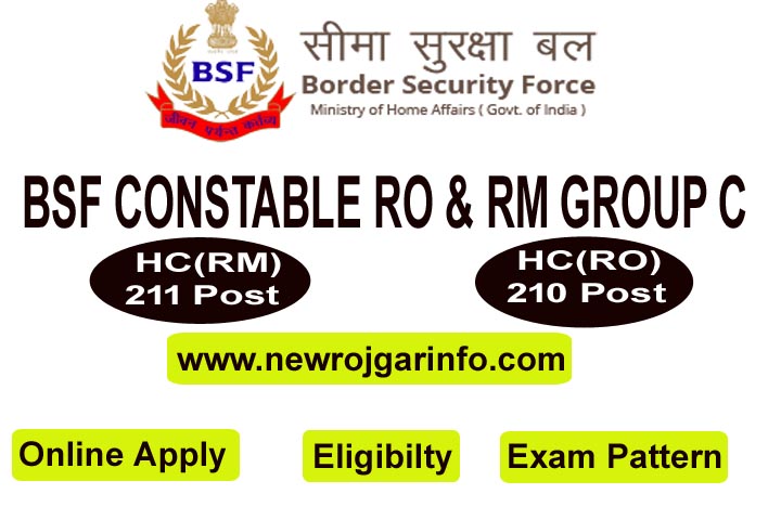 bsf head constable ro rm 2025