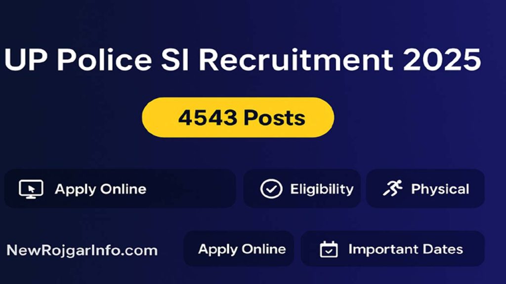 UP Police SI 2025