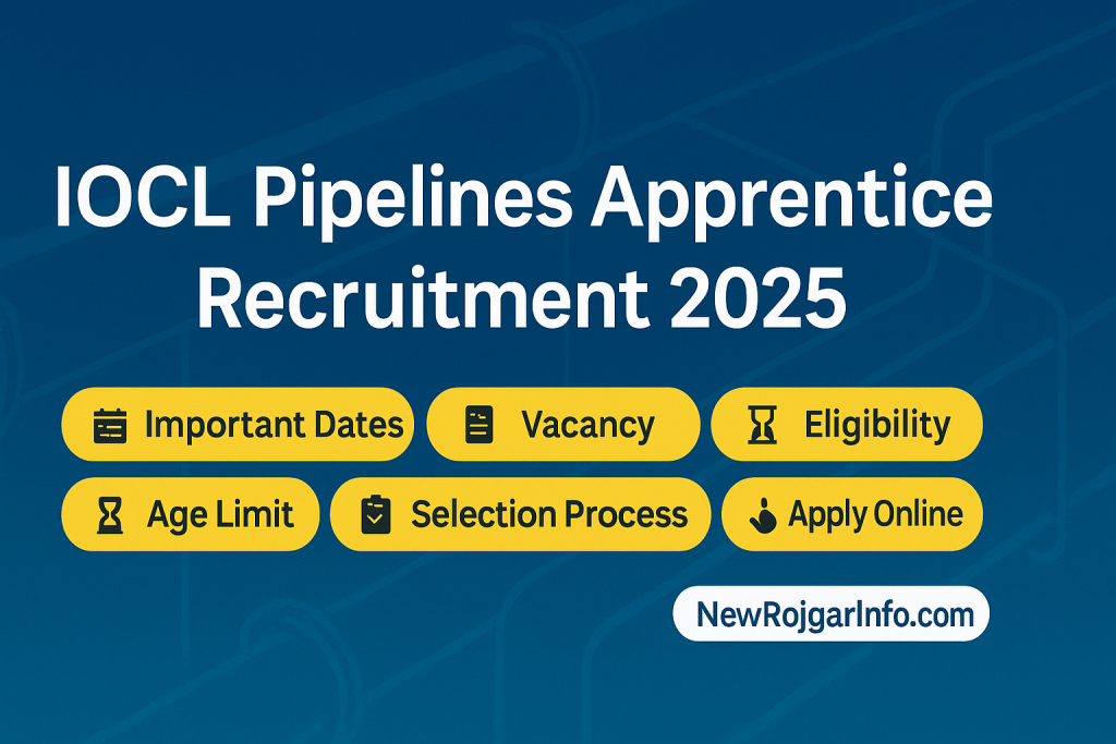 IOCL Pipelines Division Apprentice 2025